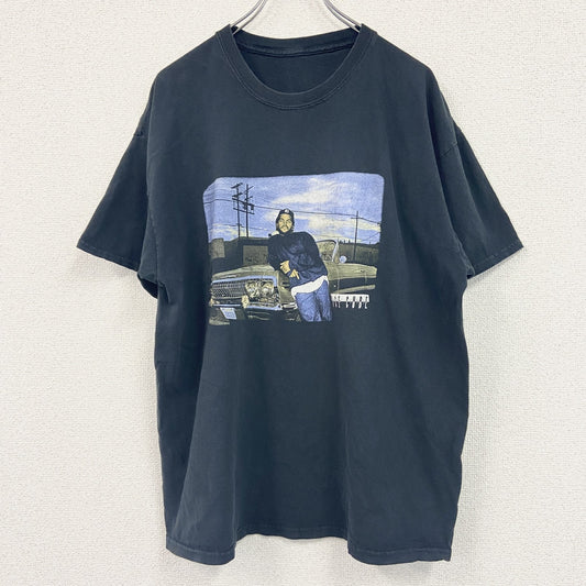 ICE CUBE　アイスキューブ　半袖プリントTシャツ　ラップT　黒　ブラック