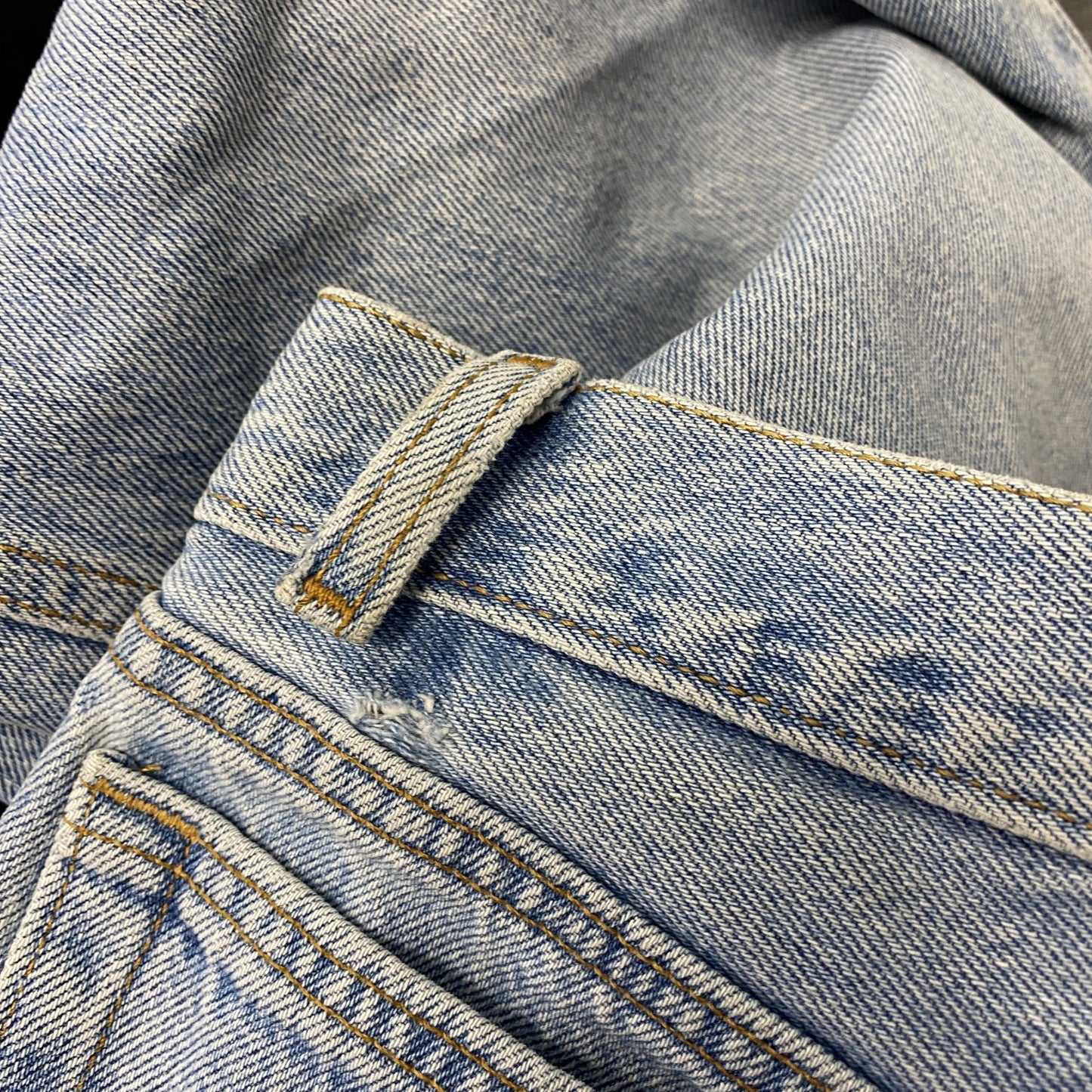 90s　Levi’s　リーバイス　501 STUDENT　デニムパンツ/ジーンズ　ボタンフライ　縦落ち　インディゴ　W29サイズ