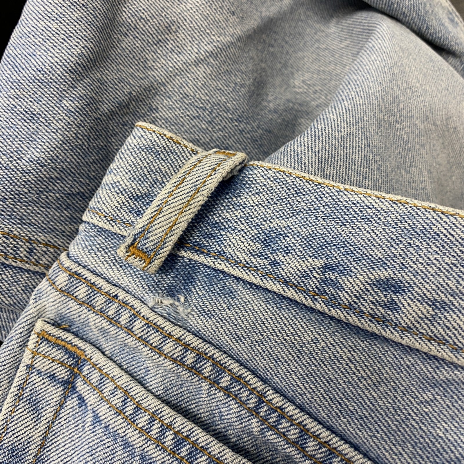 90s　Levi’s　リーバイス　501 STUDENT　デニムパンツ/ジーンズ　ボタンフライ　縦落ち　インディゴ　W29サイズ