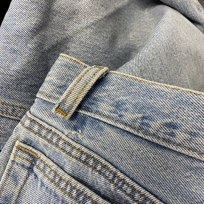 90s　Levi’s　リーバイス　501 STUDENT　デニムパンツ/ジーンズ　ボタンフライ　縦落ち　インディゴ　W29サイズ