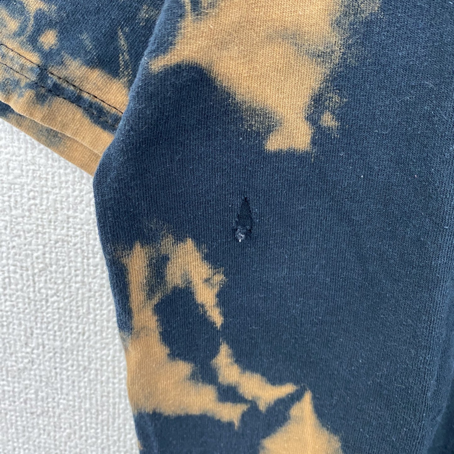 古着 used　Coastal Classics　半袖タイダイ柄Tシャツ　総柄　SUN DIEGO　クルーネック　Mサイズ