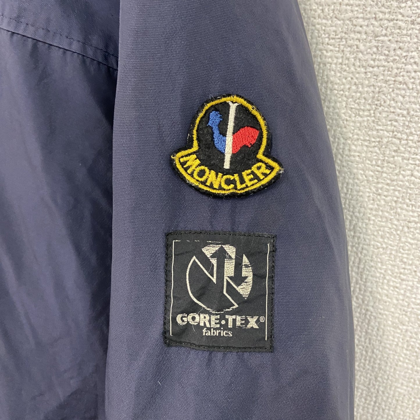 Moncler　モンクレール　ASICS　アシックス　ダウンジャケット　紺　ネイビー　98-6サイズ