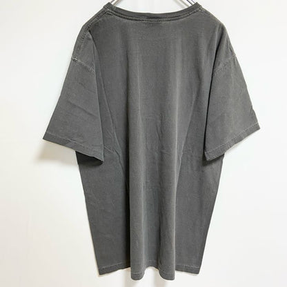 古着 used　MLB メジャーリーグ　ピッツバーグ・パイレーツ　半袖プリントTシャツ　クルーネック　ドクロ　グレー　Mサイズ