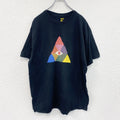 POLeR　半袖プリントTシャツ　黒　ブラック　XLサイズ