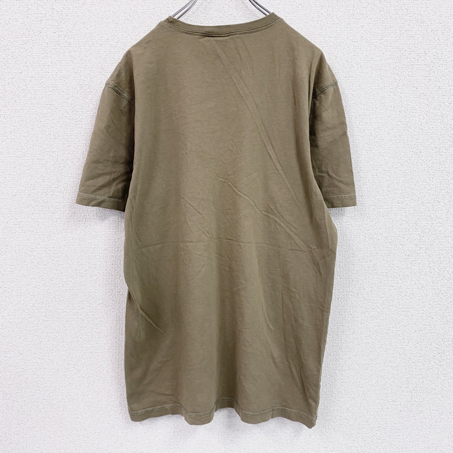 SOUTHERN　半袖プリントTシャツ　カーキ　XLサイズ