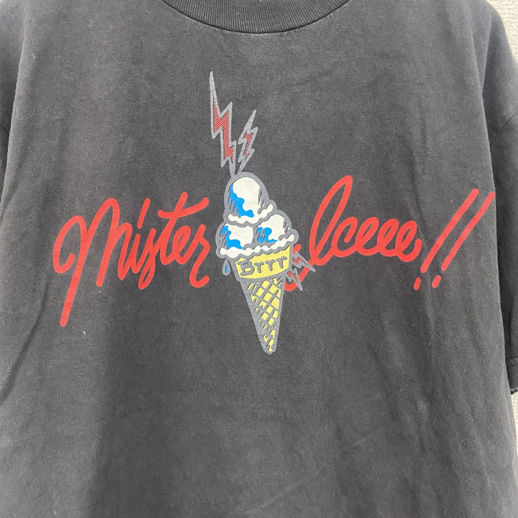 Cookies　半袖プリントTシャツ　アイスクリーム　黒　ブラック　Mサイズ