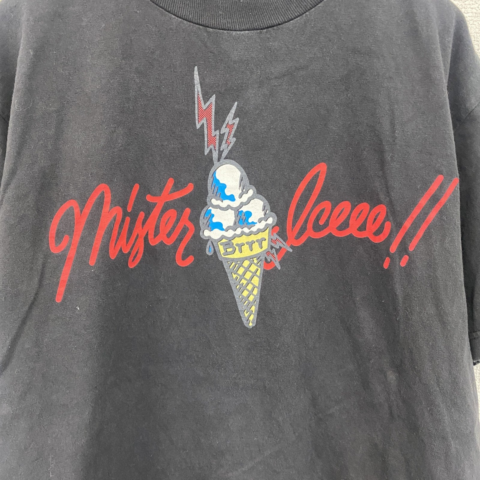 Cookies　半袖プリントTシャツ　アイスクリーム　黒　ブラック　Mサイズ