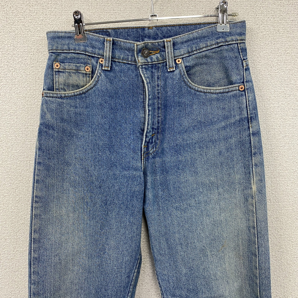 90s　Levi’s　リーバイス　505-0217　デニムパンツ/ジーンズ　ジップフライ　縦落ち　インディゴ　W29サイズ