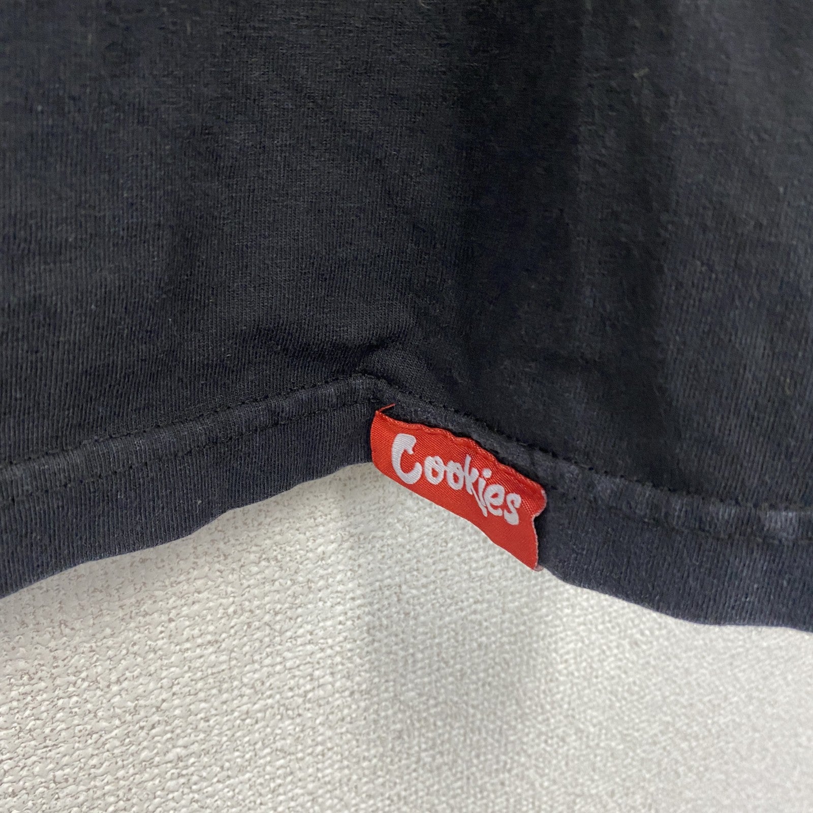 Cookies　半袖プリントTシャツ　アイスクリーム　黒　ブラック　Mサイズ