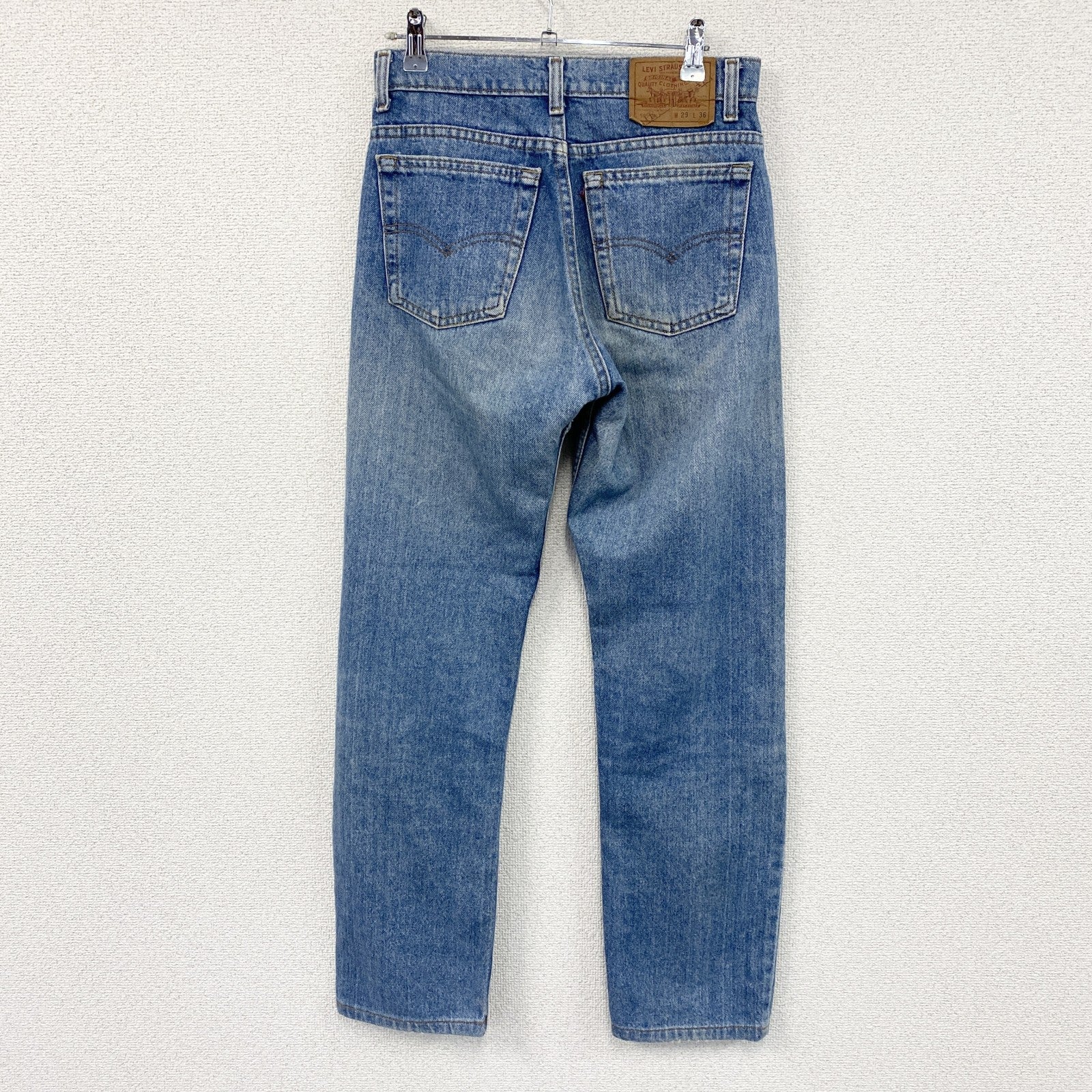 90s　Levi’s　リーバイス　505-0217　デニムパンツ/ジーンズ　ジップフライ　縦落ち　インディゴ　W29サイズ