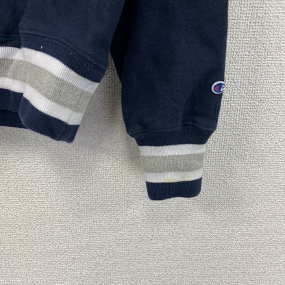 Champion　チャンピオン　リバースウィーブ　スウェットパーカー/フーディー　カレッジロゴ　紺　ネイビー　Sサイズ