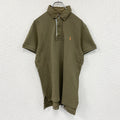POLO by Ralph Lauren　ラルフローレン　CUSTOM FIT　半袖ポロシャツ　刺繍ロゴ　ワンポイント　カーキ　Lサイズ