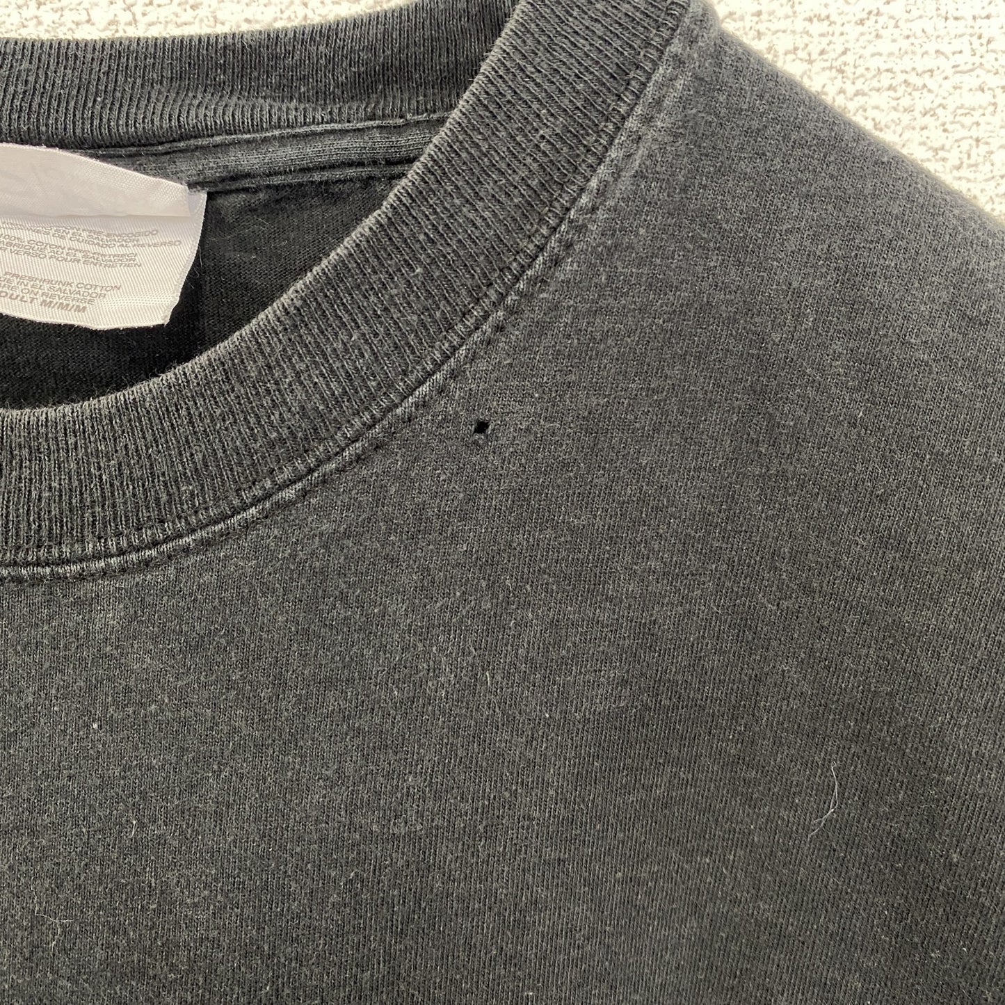 古着 used　PORT&COMPANY　半袖プリントTシャツ　DAVID JEWELRY　クルーネック　デザイン　Mサイズ