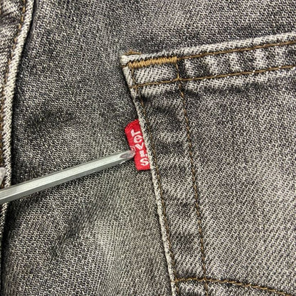 Levi’ｓ　リーバイス　505　デニムパンツ/ジーンズ　ジップフライ　黒　ブラック　W32サイズ
