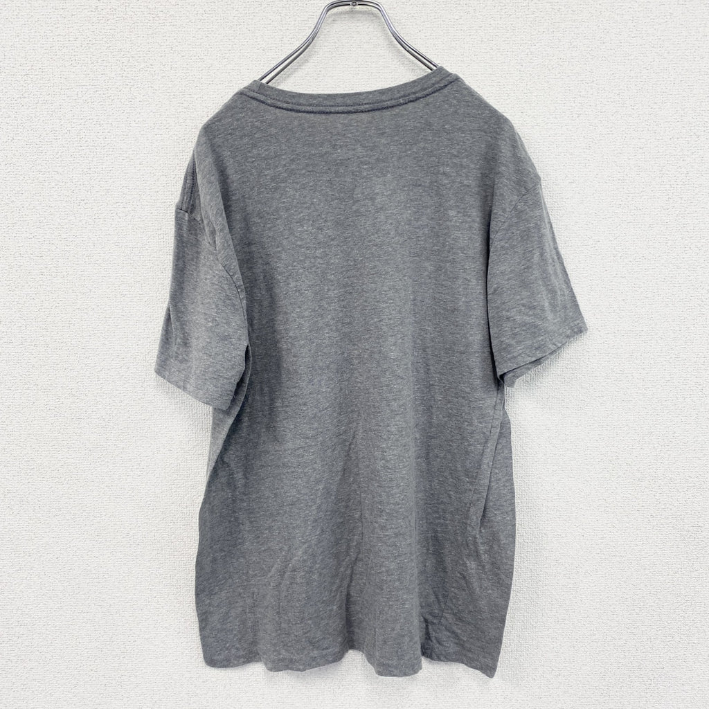 ZION　ボブマーリー　半袖プリントTシャツ　レゲエ　灰色　グレー　XLサイズ