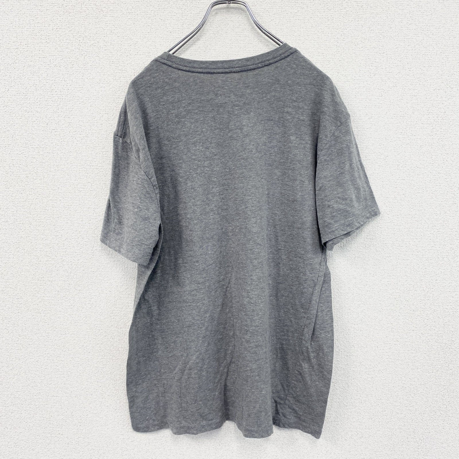 ZION　ボブマーリー　半袖プリントTシャツ　レゲエ　灰色　グレー　XLサイズ