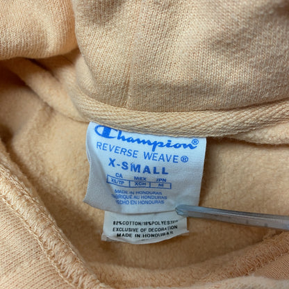 Champion　チャンピオン　リバースウィーブ　スウェットパーカー/フーディー　サーモンピンク　XSサイズ