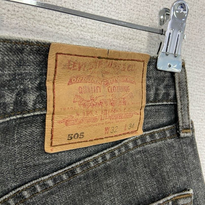 Levi’ｓ　リーバイス　505　デニムパンツ/ジーンズ　ジップフライ　黒　ブラック　W32サイズ