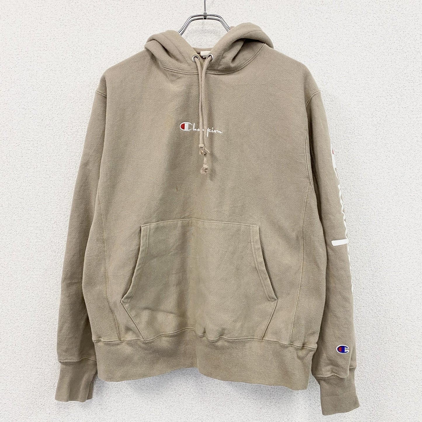 Champion　チャンピオン　リバースウィーブ　スウェットパーカー/フーディー　茶色　ブラウン　Mサイズ