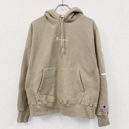 Champion　チャンピオン　リバースウィーブ　スウェットパーカー/フーディー　茶色　ブラウン　Mサイズ