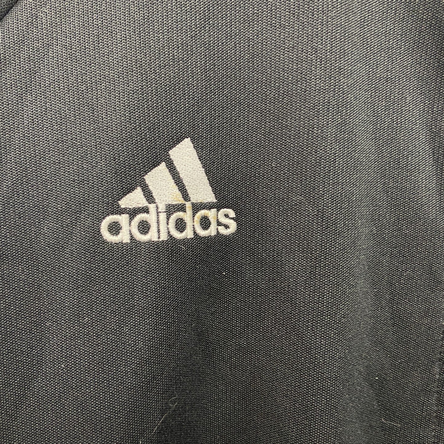 adidas　アディダス　ジャージセットアップ　トラックジャケット　トラックパンツ　黒　ブラック　Oサイズ