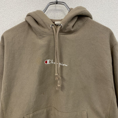 Champion　チャンピオン　リバースウィーブ　スウェットパーカー/フーディー　茶色　ブラウン　Mサイズ
