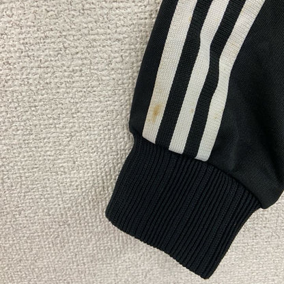 adidas　アディダス　ジャージセットアップ　トラックジャケット　トラックパンツ　黒　ブラック　Oサイズ