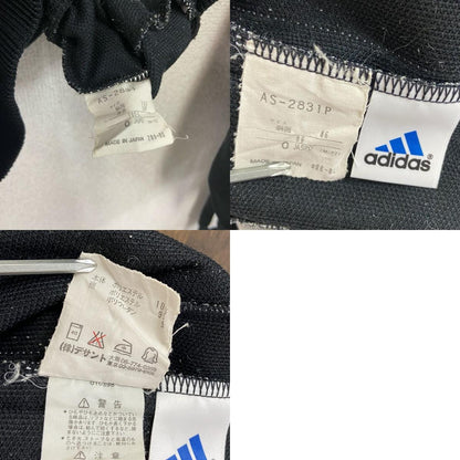 adidas　アディダス　ジャージセットアップ　トラックジャケット　トラックパンツ　黒　ブラック　Oサイズ