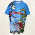 古着 used　MARVEL マーベル　半袖デザインTシャツ　DEADPOOL デッドプール　アメコミ　Mサイズ