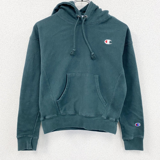 Champion　チャンピオン　リバースウィーブ　スウェットパーカー/フーディー　モスグリーン　XSサイズ