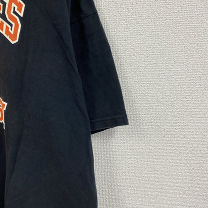 JERZEES　ジャージーズ　半袖プリントTシャツ　アメフト　黑　ブラック　2XLサイズ　