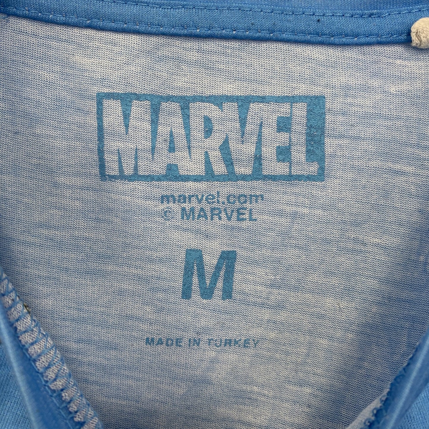 古着 used　MARVEL マーベル　半袖デザインTシャツ　DEADPOOL デッドプール　アメコミ　Mサイズ
