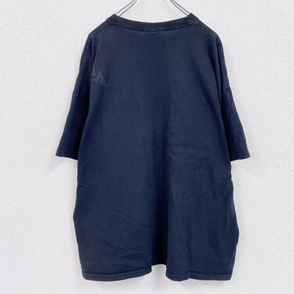 JERZEES　ジャージーズ　半袖プリントTシャツ　アメフト　黑　ブラック　2XLサイズ　