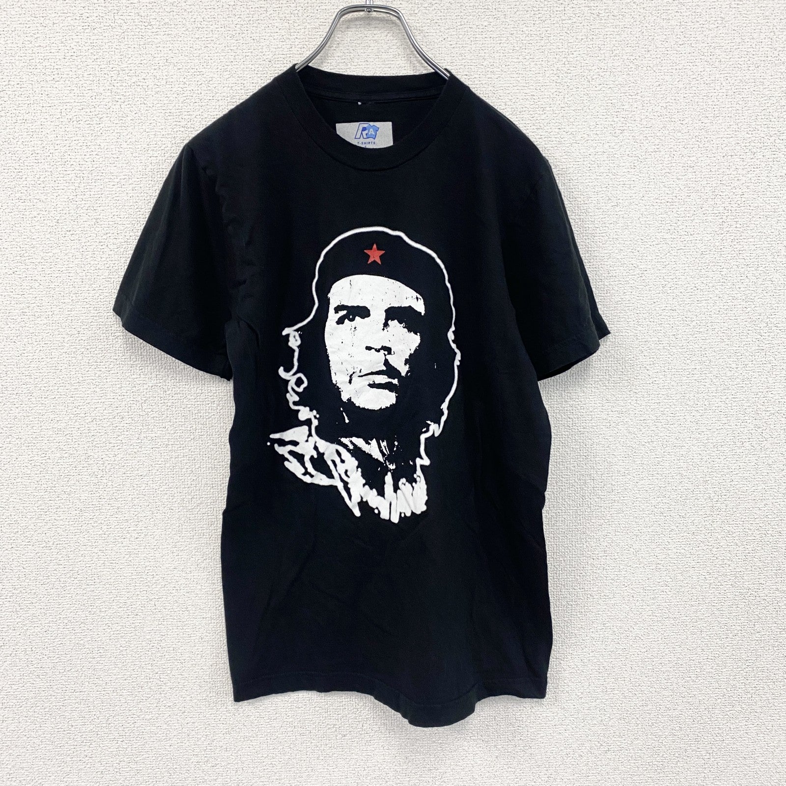 RA　チェゲバラ　半袖プリントTシャツ　黒　ブラック　Sサイズ