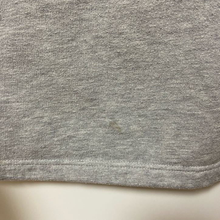古着 used　90s　OLDNAVY オールドネイビー　 長袖ハーフジップスウェット　トレーナー　グレー　ヴィンテージ　Mサイズ