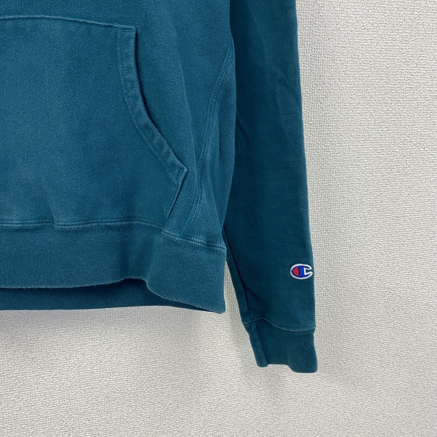 Champion　チャンピオン　リバースウィーブ　スウェットパーカー/フーディー　エメラルドグリーン　XSサイズ