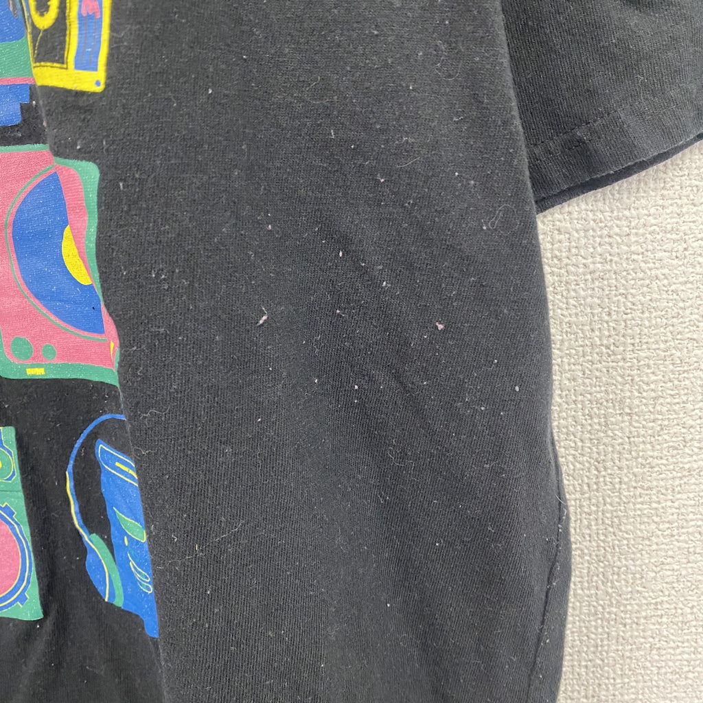 MTV　半袖プリントTシャツ　黒　ブラック　XLサイズ