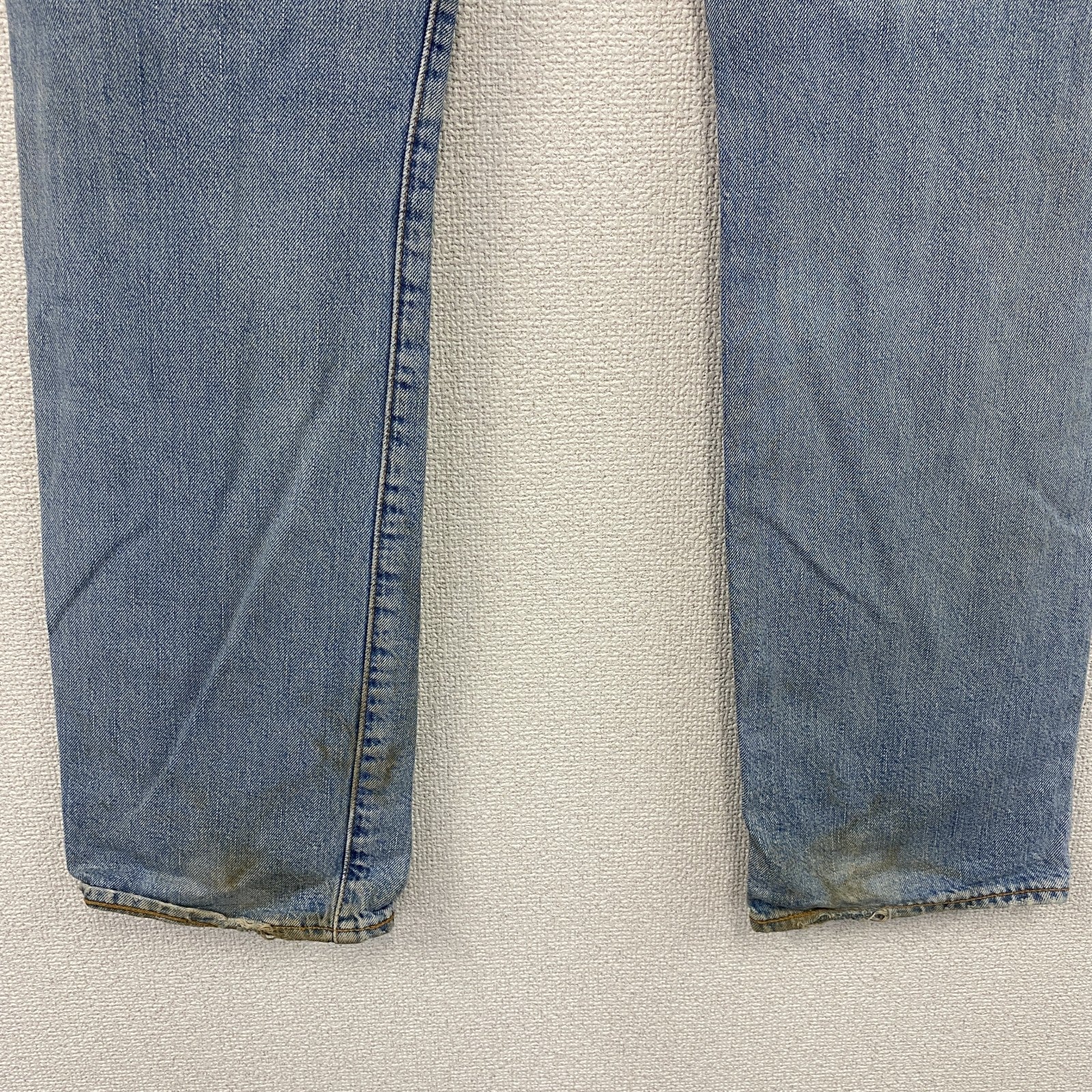 Levi’s　リーバイス　501　ダメージデニムパンツ/ジーンズ　ボタンフライ　縦落ち　インディゴ　W32サイズ