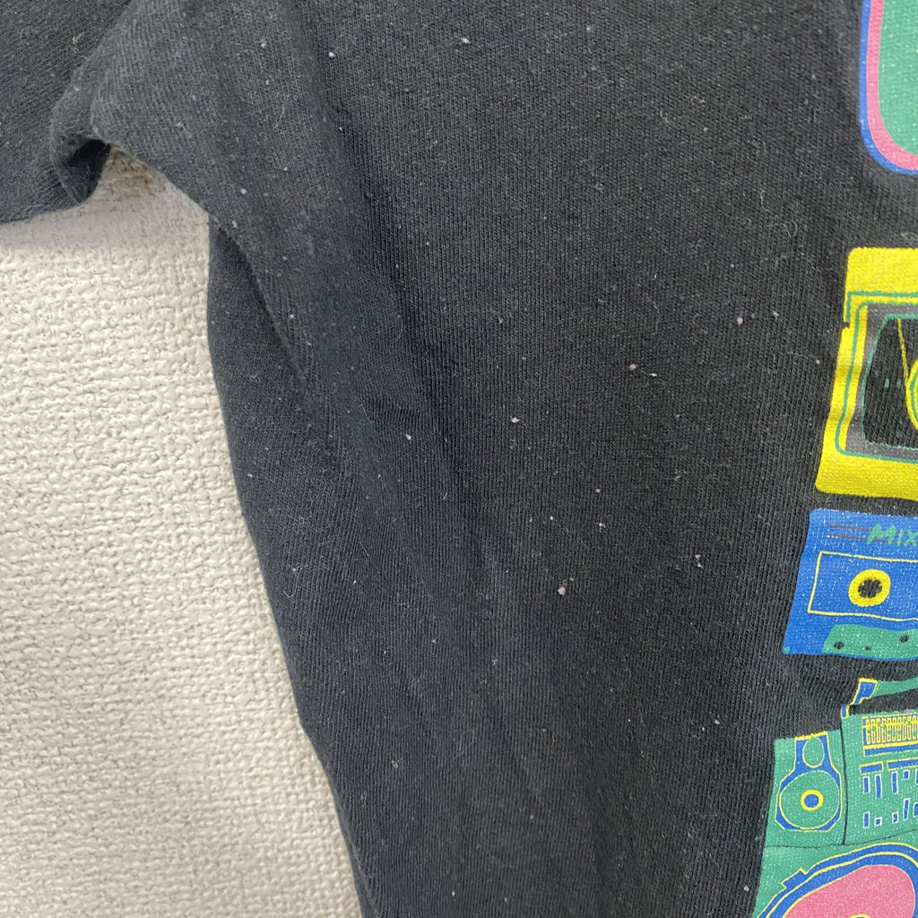 MTV　半袖プリントTシャツ　黒　ブラック　XLサイズ