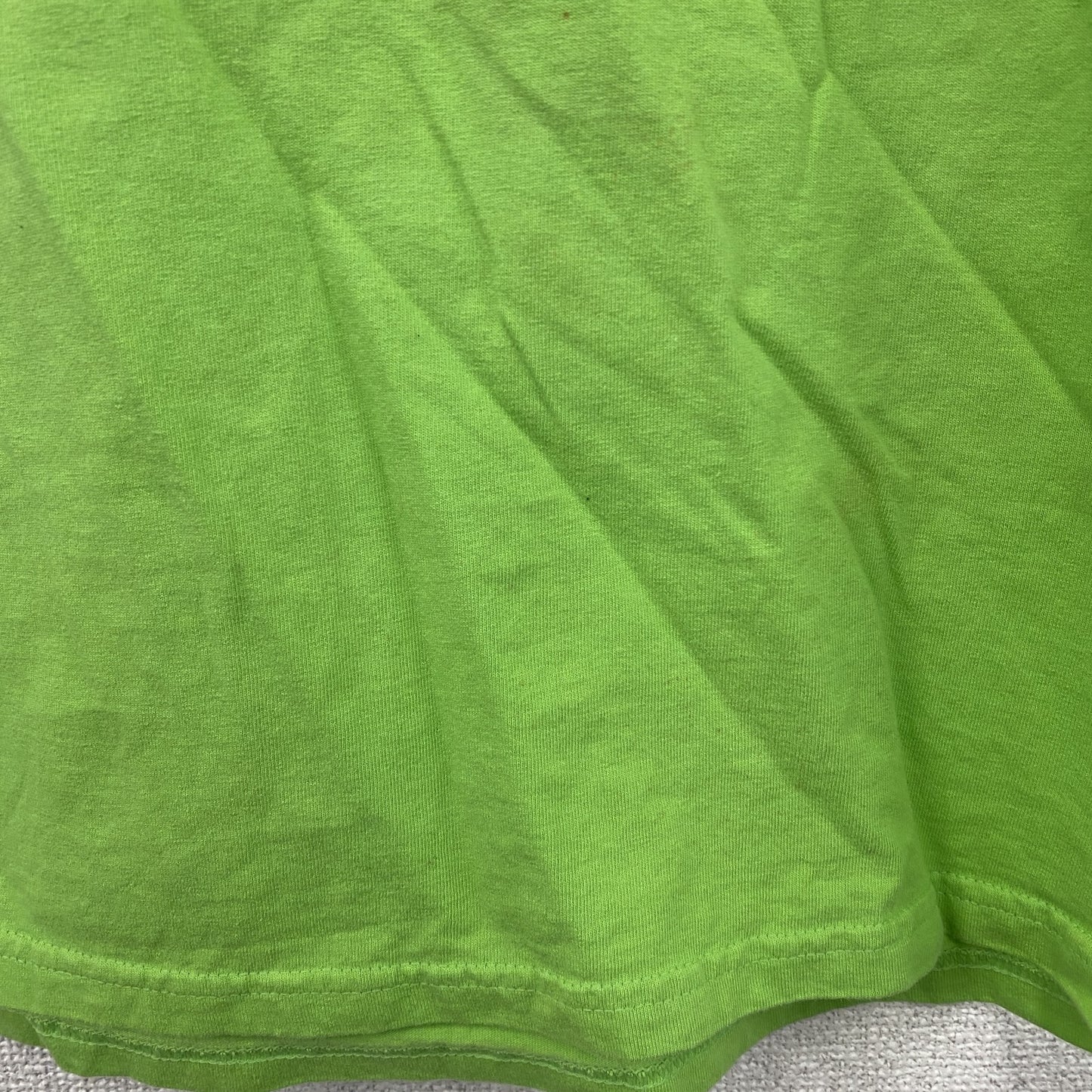 GILDAN　ギルダン　半袖プリントTシャツ　胸ポケット　黄緑　ライトグリーン　Mサイズ