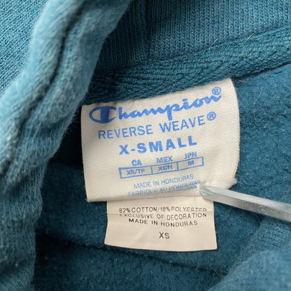 Champion　チャンピオン　リバースウィーブ　スウェットパーカー/フーディー　エメラルドグリーン　XSサイズ