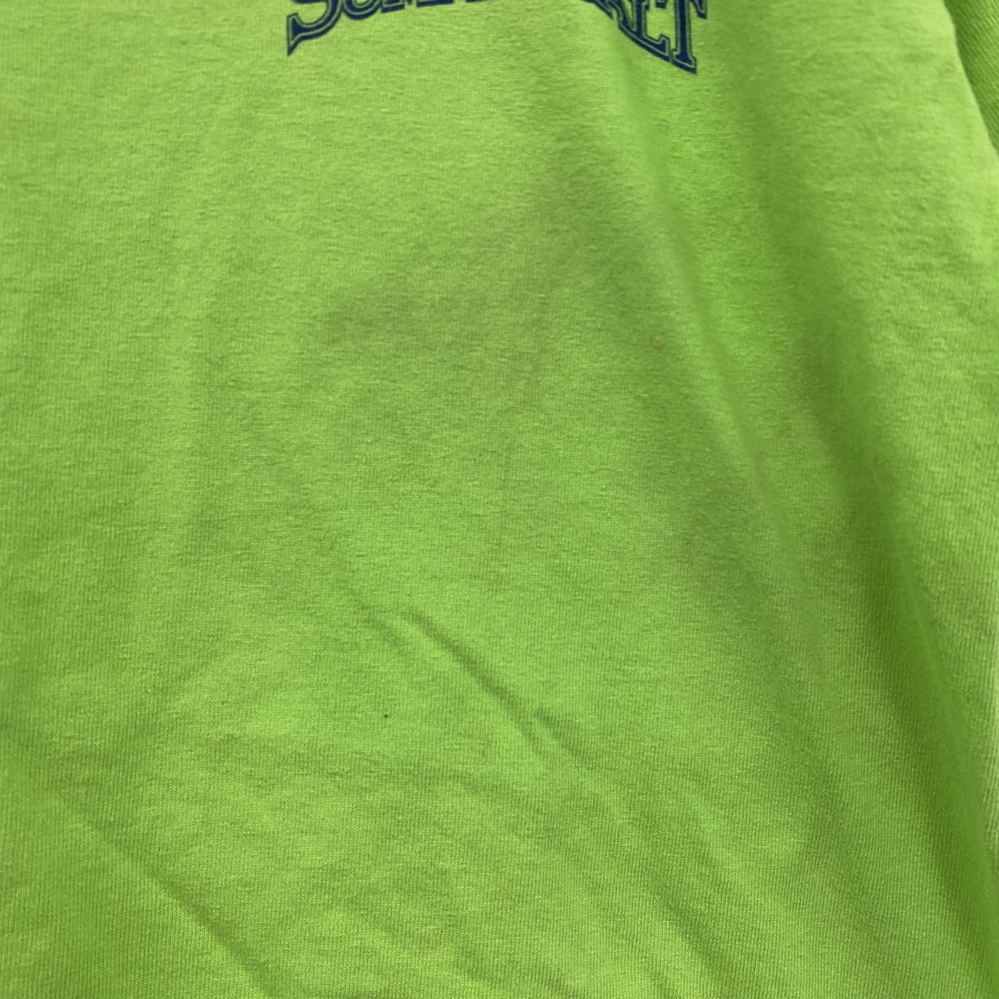 GILDAN　ギルダン　半袖プリントTシャツ　胸ポケット　黄緑　ライトグリーン　Mサイズ