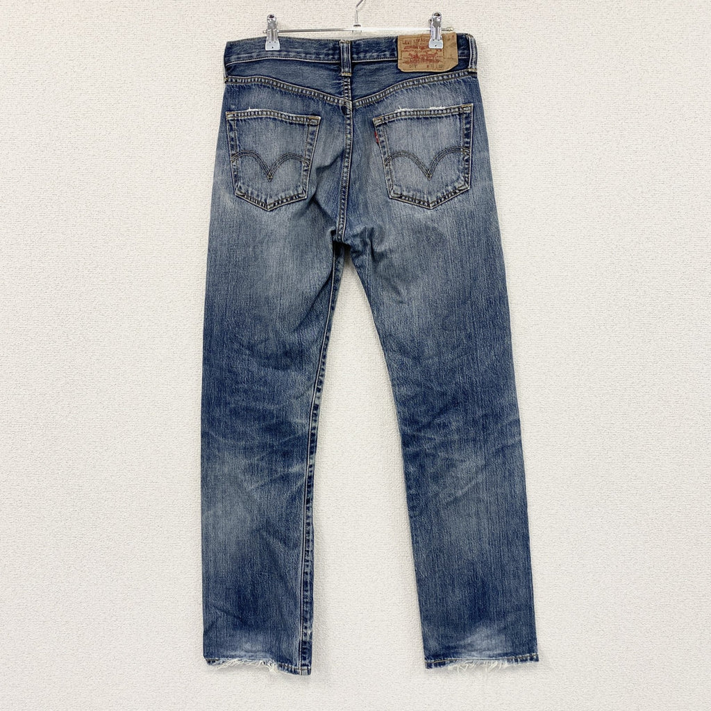 Levi’s　リーバイス　501　デニムパンツ/ジーンズ　縦落ち　鬼ヒゲ　ボタンフライ　インディゴ　W31サイズ