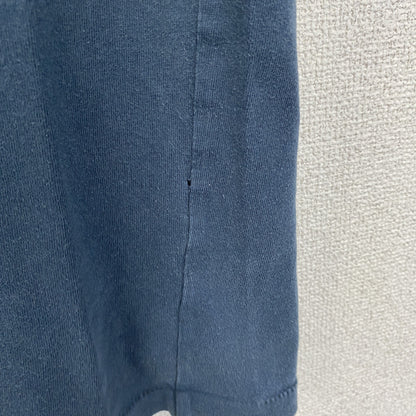 古着 used　HOLLISTER ホリスター　90s　半袖プリントTシャツ　クルーネック　シンプルデザイン　ネイビー　Mサイズ