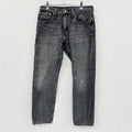Levi’s　リーバイス　502　ブラックデニムパンツ/ジーンズ　ジップフライ　縦落ち　黒　ブラック　W32サイズ