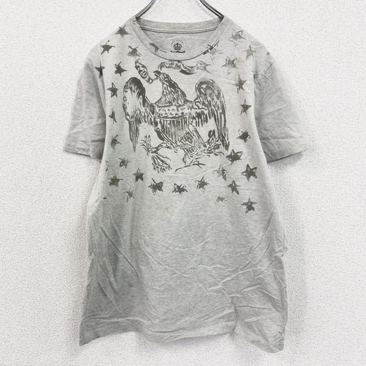 Polo Jeans Company　ポロジーンズカンパニー　半袖プリントTシャツ　グレー　Mサイズ