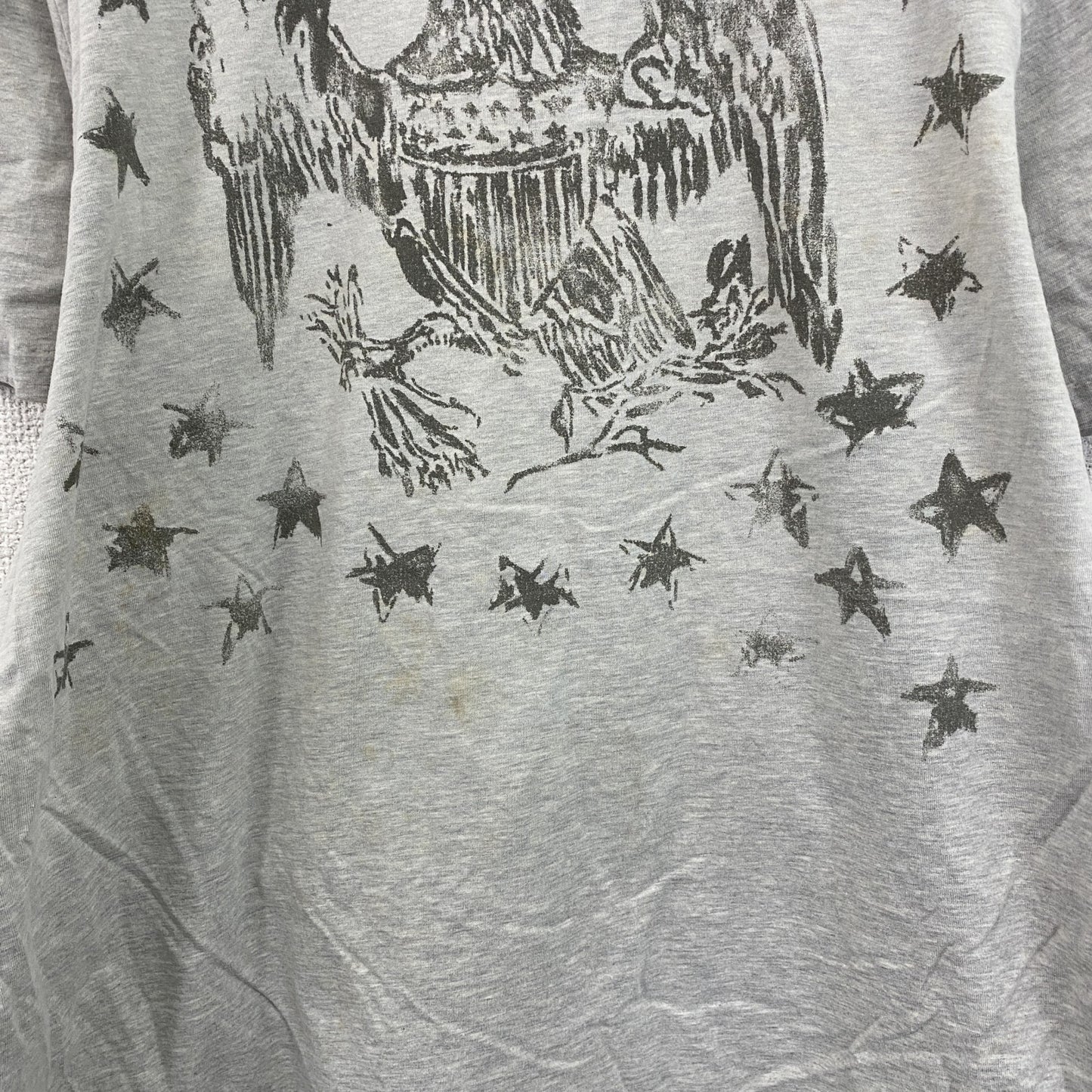 Polo Jeans Company　ポロジーンズカンパニー　半袖プリントTシャツ　グレー　Mサイズ