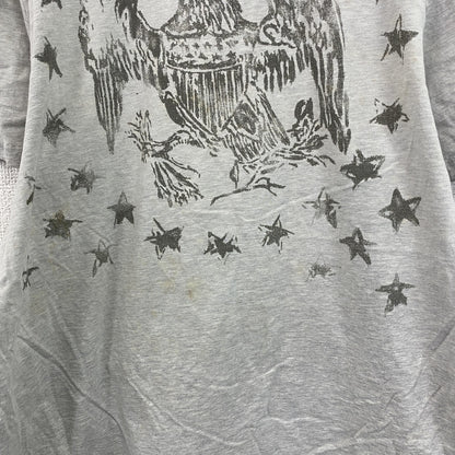 Polo Jeans Company　ポロジーンズカンパニー　半袖プリントTシャツ　グレー　Mサイズ