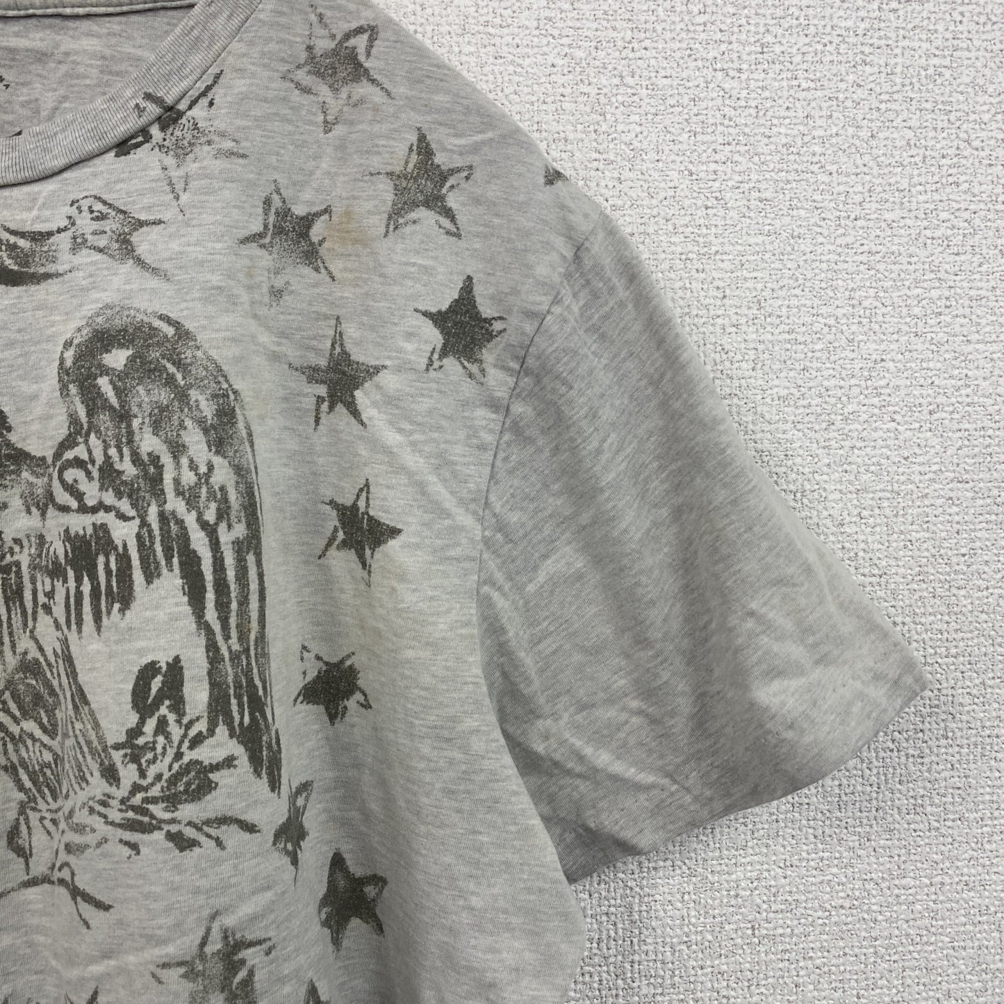 Polo Jeans Company　ポロジーンズカンパニー　半袖プリントTシャツ　グレー　Mサイズ