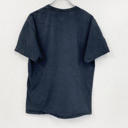 Hanes　ヘインズ　半袖プリントTシャツ　黒　ブラック　Lサイズ